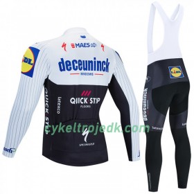 Cykeltøj Langærmet + Bib Cykelbukser 2020 Deceuninck-Quick-Step N004